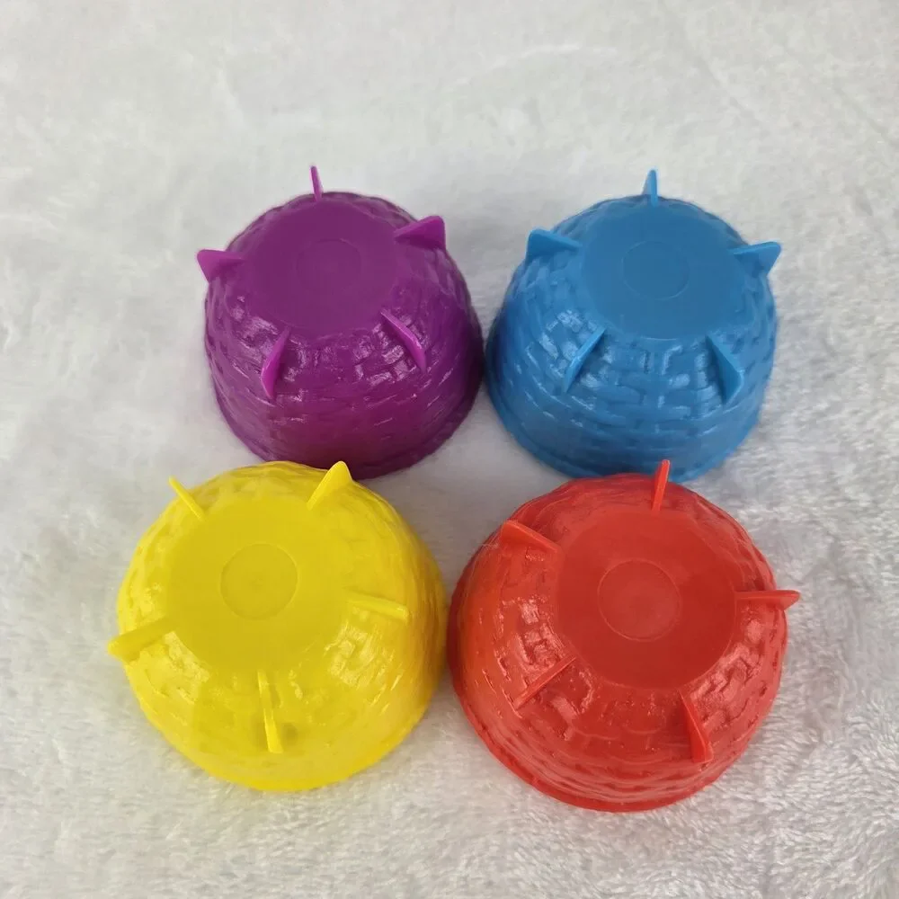 Jumping Jack 2013 Replacement Baskets Lot Of 4 Colored Cups Goliath Game‎ Parts